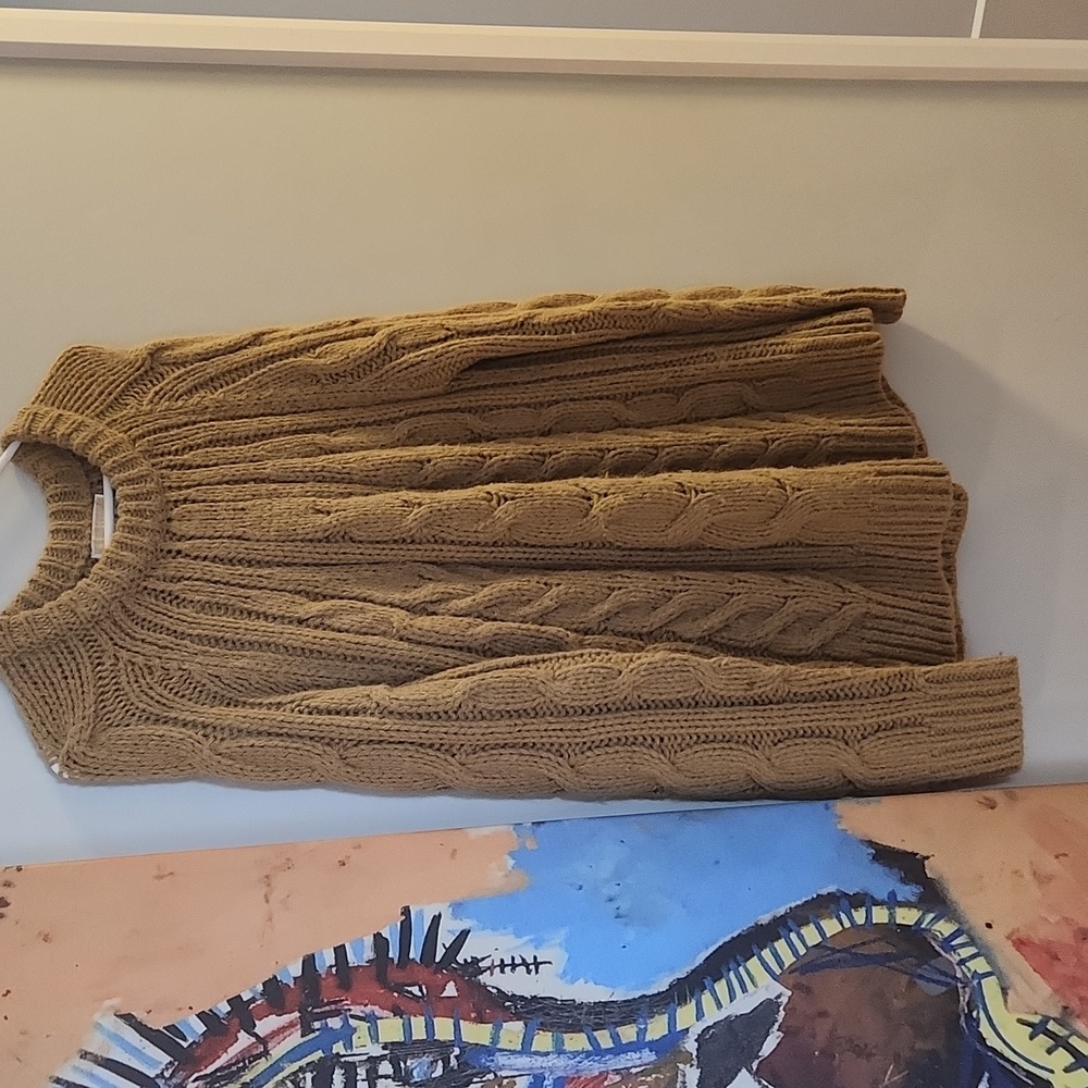 Michael Kors Cable Knit Oversized Sweater